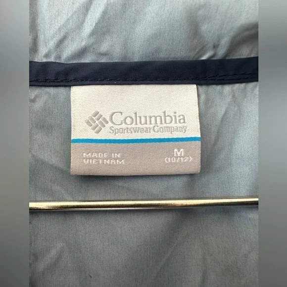 Columbia Spring Hooded Jacket - Blue/Navy - Size 10/12 - Picture 3 of 8